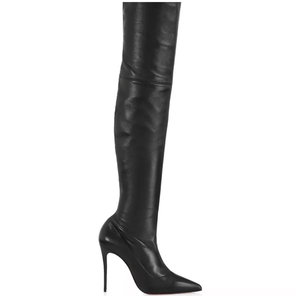 Brand New Christian Louboutin leather boots 37.5 ❤️❤️❤️